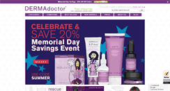 Desktop Screenshot of dermadoctor.com