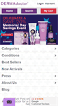 Mobile Screenshot of dermadoctor.com